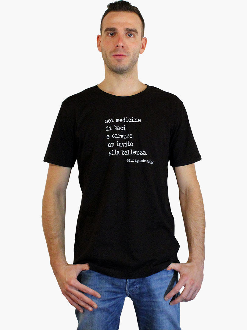T-Shirt nera Cipollami