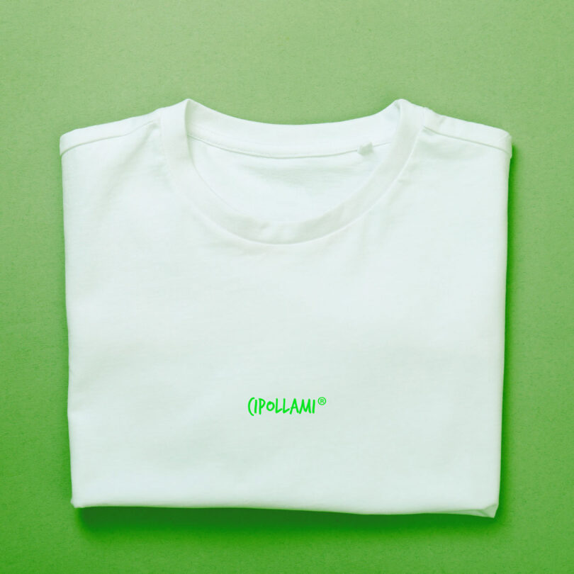 T-Shirt Fluo Verde 100% cotone organico